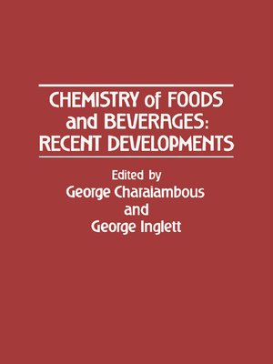 cover image of Chemistry of Foods and Beverages